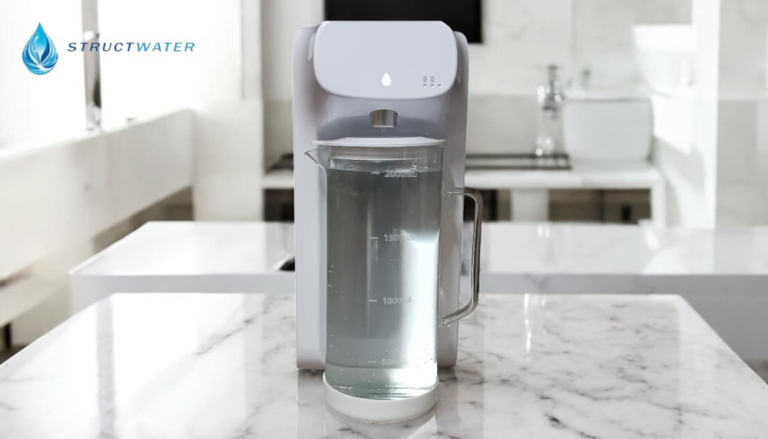 La fontaine à osmose inverse de StructWater, entre filtration et dynamisation